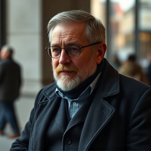 Portrait de l'historien Pierre Lambert, spécialiste de l'histoire urbaine de Montréal.